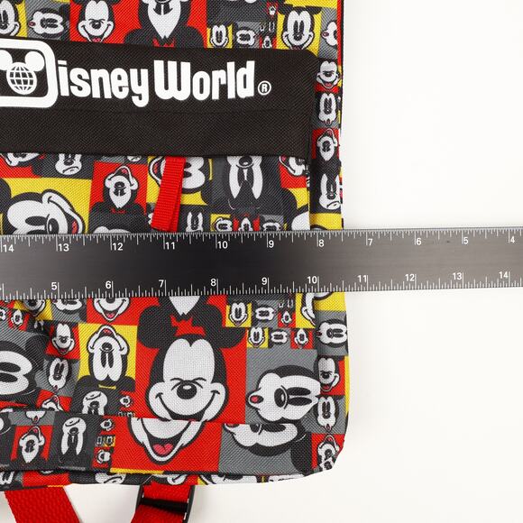 NWT Walt Disney World AOP Mickey Mouse Backpack Pop Art Faces - Picture 5 of 8